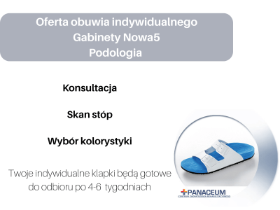 klapki indywidualne wkładka ortopedyczna
